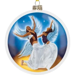 Christmas Ornaments^African American Expressions ANGELS TRIO ORNAMENT