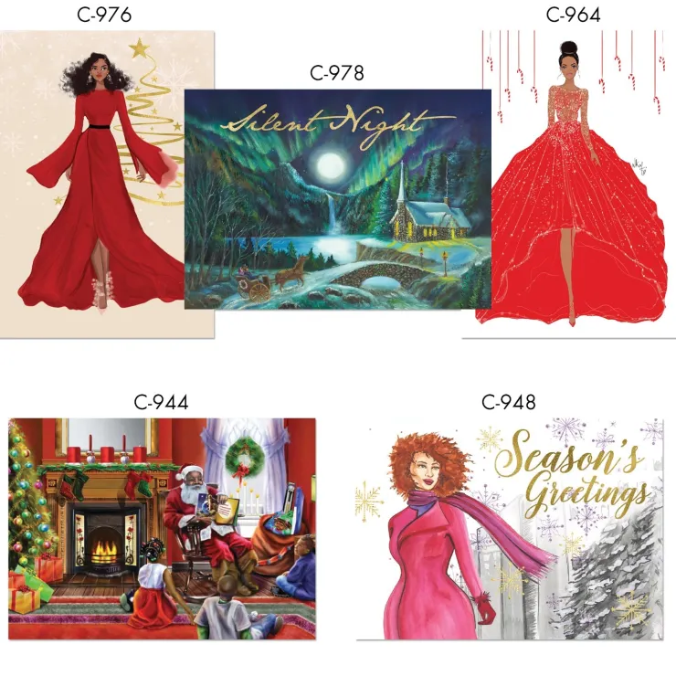 Christmas Assortments^African American Expressions ASSORTMENT A808 (C944 C948 C964 C976 C978)