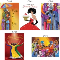 Christmas Assortments^African American Expressions ASSORTMENT A505 (C909 C943 C965 C968 C974 )