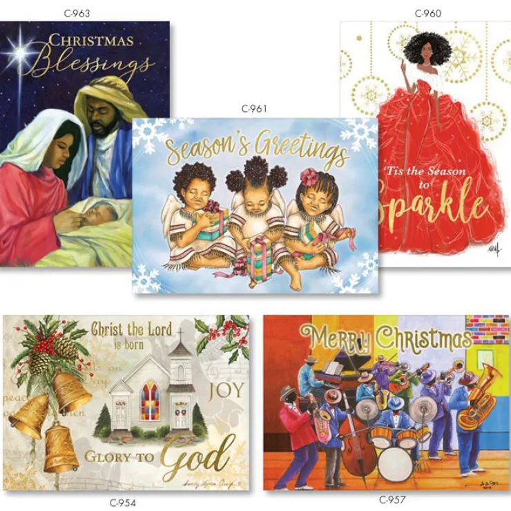 Christmas Assortments^African American Expressions ASSORTMENT (C954 C957 C960 C961 C963)