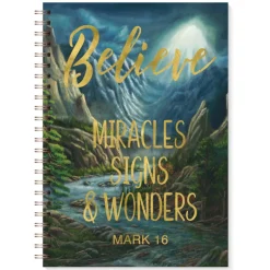 Journals^African American Expressions BELIEVE MIRACLES SIGNS WONDER JOURNAL