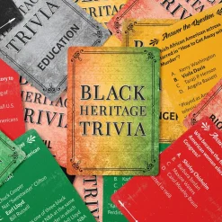 Card Games^African American Expressions Black Heritage Trivia Game Cards