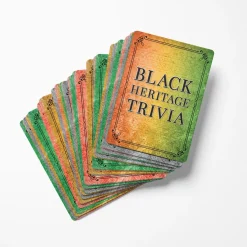 Card Games^African American Expressions Black Heritage Trivia Game Cards
