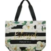 Canvas Handbags^African American Expressions BLESSED MAGNOLIA CANVAS HANDBAG