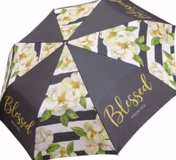 Umbrellas^African American Expressions BLESSED MAGNOLIA UMBRELLA