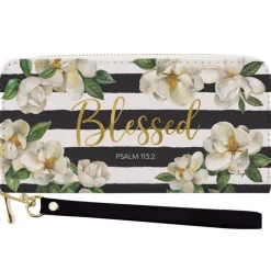 Wallets^African American Expressions BLESSED MAGNOLIA WALLET