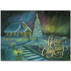 Christmas Cards^African American Expressions CHRISTMAS COTTAGE