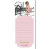 Magnetic Notepads^African American Expressions CROWNED IN CURLS MAGNETIC NOTEPAD