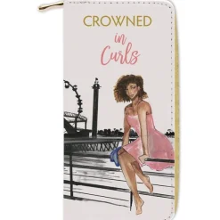 Wallets^African American Expressions CROWNED IN CURLS WALLET