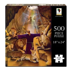 Puzzles^African American Expressions Daniel in the Lion's Den Puzzle