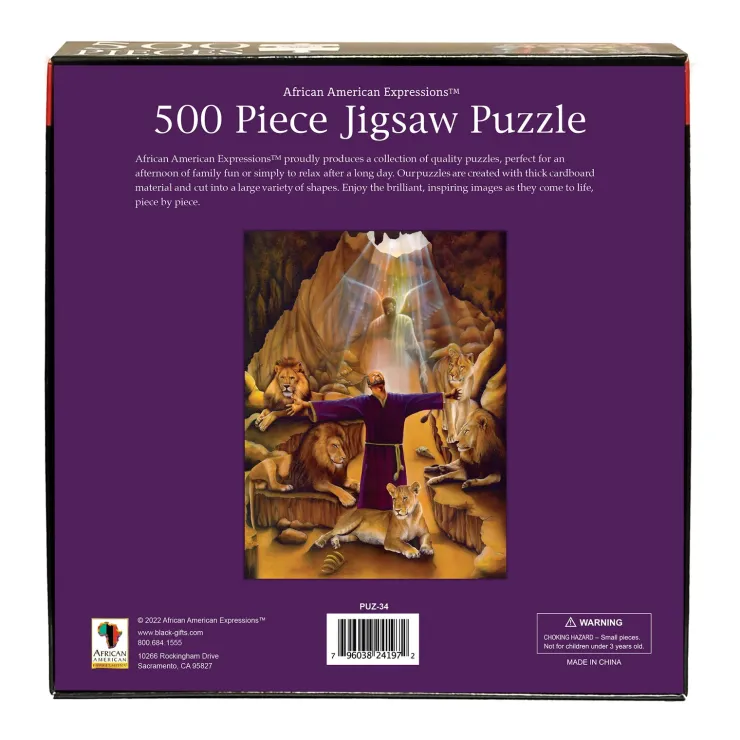 Puzzles^African American Expressions Daniel in the Lion's Den Puzzle