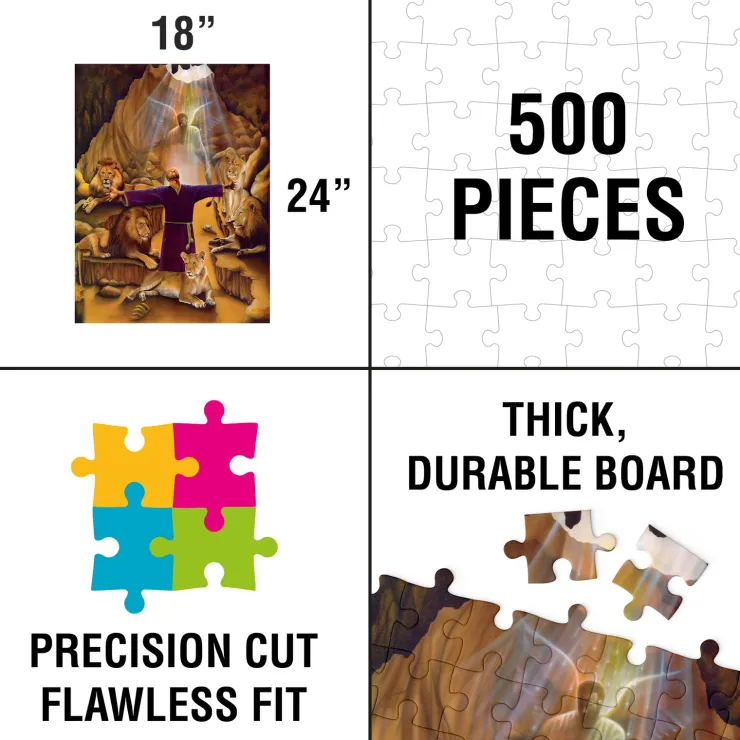 Puzzles^African American Expressions Daniel in the Lion's Den Puzzle