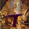 Canvas Art^African American Expressions Daniel in the Lion's Den Stretched Canvas (Medium)
