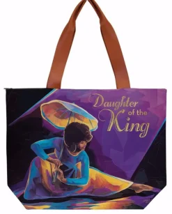 Canvas Handbags^African American Expressions DAUGHTER OF THE KING CANVAS BAG