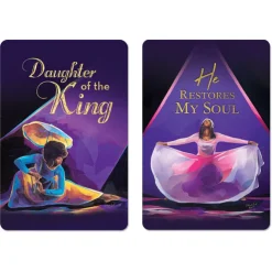 Magnet Sets^African American Expressions DAUGHTER/HE RESTORES MAGNET SET