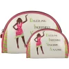Cosmetic Bags^African American Expressions DIVA COSMETIC DUO