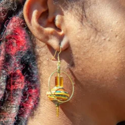 Jewelry^African American Expressions EARRINGS LOVE HIM JEWELRY