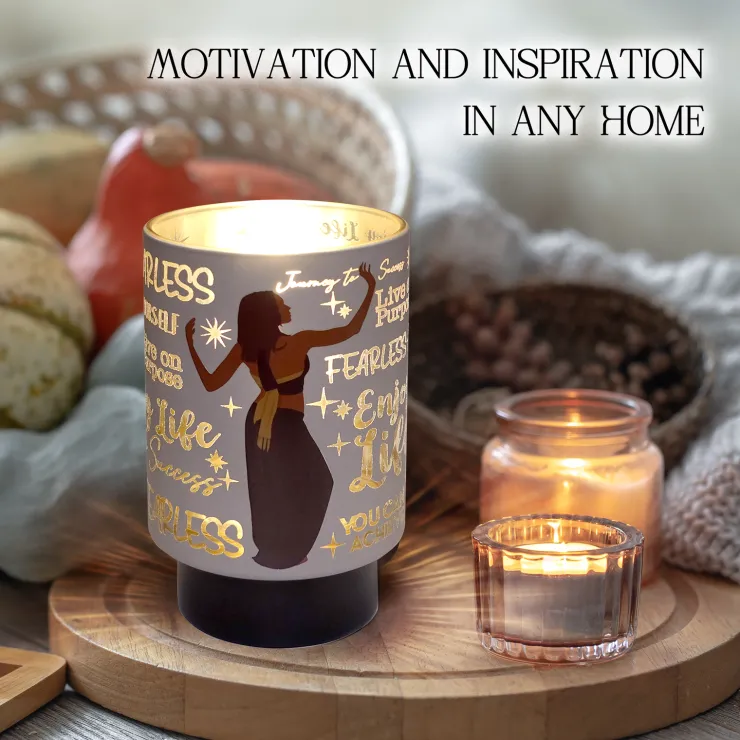 LED Candles^African American Expressions Fearless LED Candle