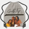 Drawstring Backpacks^African American Expressions Girls Trip Drawstring Bagpack