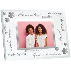 Glass Photo Frames^African American Expressions GLASS PHOTO FRAME - ANOINTED