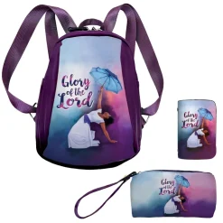 Handbag Sets^African American Expressions Glory of the Lord Backpack Set