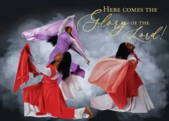 Christmas Cards^African American Expressions Glory of the Lord Christmas Card