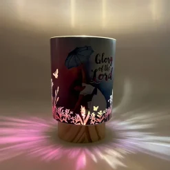 LED Candles^African American Expressions Glory of the Lord LED Candle