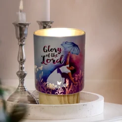 LED Candles^African American Expressions Glory of the Lord LED Candle