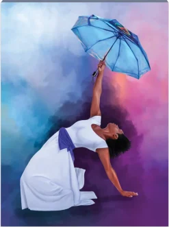 Canvas Art^African American Expressions Glory of the Lord Stretched Canvas (Medium)