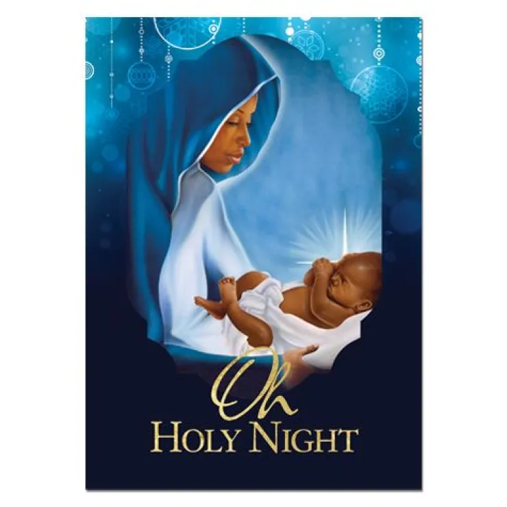 Christmas Cards^African American Expressions HOLY NIGHT CHRISTMAS CARD