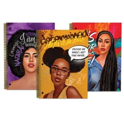 Large Notebooks^African American Expressions I AM NOTEBOOK SET (LARGE)