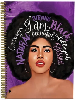 Large Notebooks^African American Expressions I AM NOTEBOOK SET (LARGE)