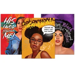 Pocket Folders^African American Expressions I AM POCKET FOLDER SET