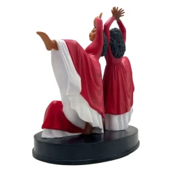 Figurines^African American Expressions In Awe of You Figurine (Red/White)