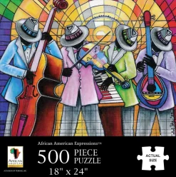 Puzzles^African American Expressions Jazz Band Puzzle
