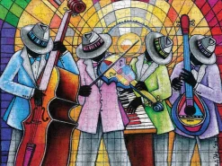 Puzzles^African American Expressions Jazz Band Puzzle