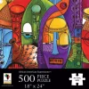 Puzzles^African American Expressions JAZZ MASKS PUZZLE