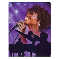 Canvas Art^African American Expressions JAZZ SINGER CANVAS (SMALL)