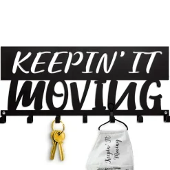Home Wall Organizers^African American Expressions KEEPIN IT MOVING KEY HOLDER