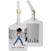Luggage Tag Sets^African American Expressions KEEPIN IT MOVING LUGGAGE TAG SET