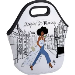 Lunch Bags^African American Expressions KEEPIN IT MOVING LUNCHBAG