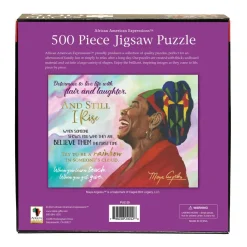 Puzzles^African American Expressions MAYA ANGELOU QUOTES PUZZLE