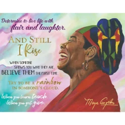 Puzzles^African American Expressions MAYA ANGELOU QUOTES PUZZLE