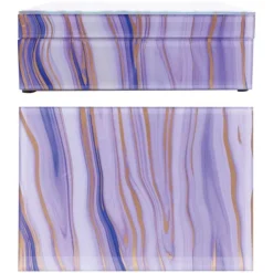 Keepsake Boxes^African American Expressions MAYA KEEPSAKE BOX - PURPLE