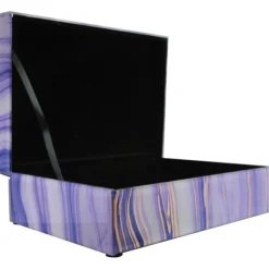 Keepsake Boxes^African American Expressions MAYA KEEPSAKE BOX - PURPLE