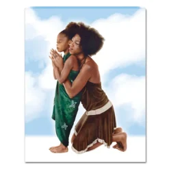 Canvas Art^African American Expressions MOTHER & DAUGHTER CANVAS (SMALL)