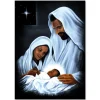 Christmas Cards^African American Expressions 2024 Nativity Scene Christmas Card