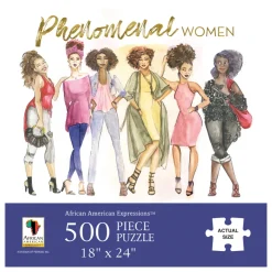 Puzzles^African American Expressions PHENOMENAL WOMEN PUZZLE
