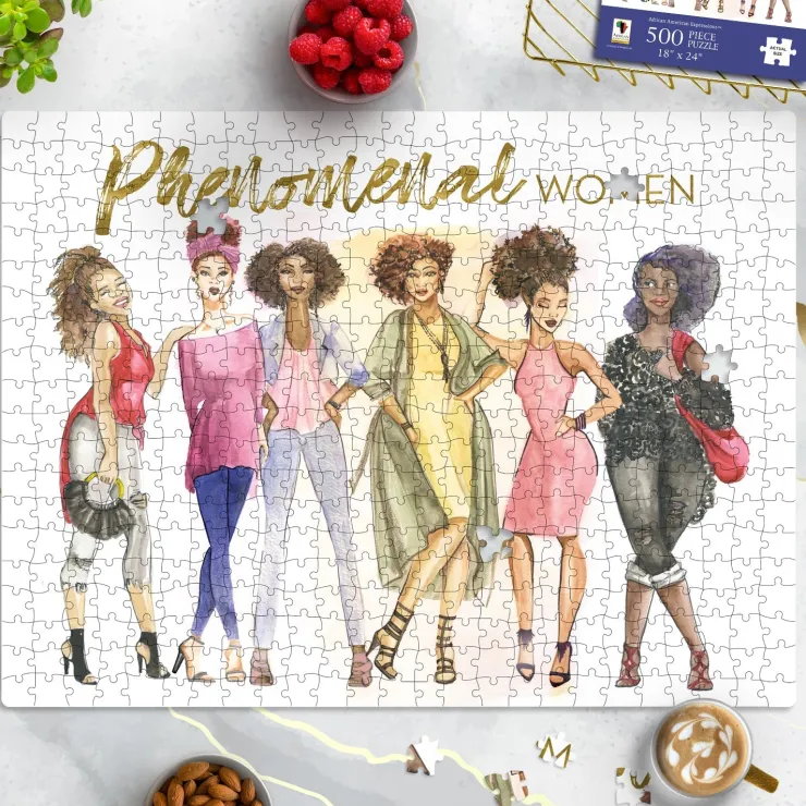 Puzzles^African American Expressions PHENOMENAL WOMEN PUZZLE