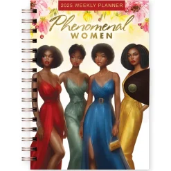 Weekly Planners^African American Expressions 2025 Phenomenal Women Weekly Planner